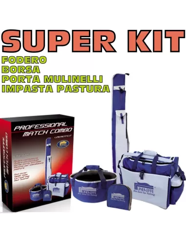 Kit funda, carrete portanassa y cubo