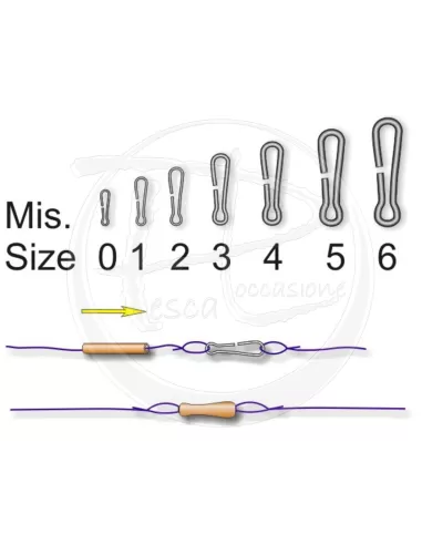 STONFO Microhook acero inoxidable