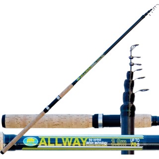 Carbono de Allway 70 Gr potencia barra de pesca